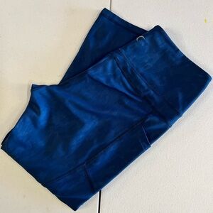 Blue Athletic Leggings